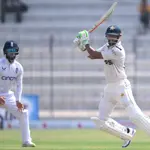 Shan Masood's century leads Pakistan's recovery in first Test against England