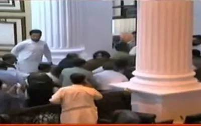 KP MPAs attack one another with kicks and punches during assembly session