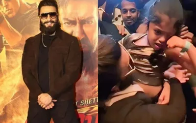 Ranveer Singh Saves Crying Young Child From Massive Crowd: Watch