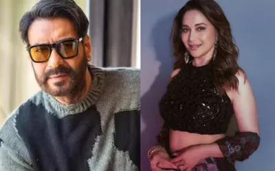 Ajay Devgan Reveals He Accidentally Burned His Face While Meeting Madhuri Dixit