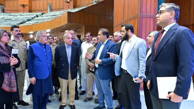 PM visits Jinnah Convention Center to reviews preparations for SCO Summit