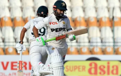Pakistan resume batting on day 2 after Ghulam’s century debut