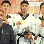 Pakistan's Shahzeb Khan Secures Gold at Asia Open Taekwondo Championship