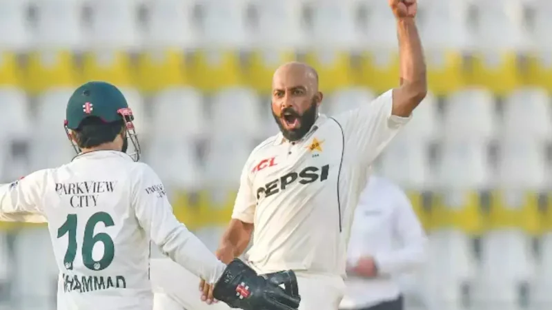 Sajid Khan's brilliant seven-wicket leads to England all out at 291