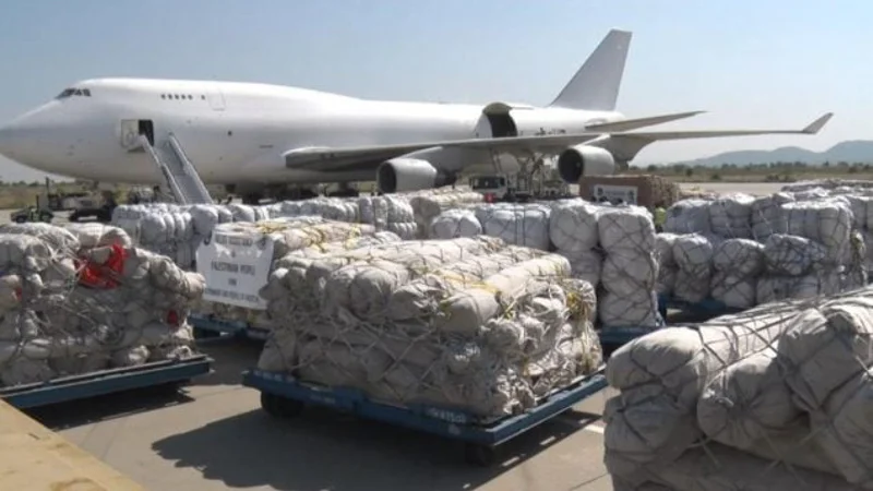 Pakistan sends aid to Lebanon, Gaza on PM's direction; 12th shipment dispatched
