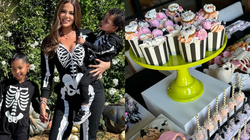 Khloe Kardashian shares highlights from the Kardashian-Jenner kids cutest 'Halloween' bash