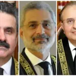 Designated CJP Afridi holds separate meetings with CJP Isa, Justice Shah