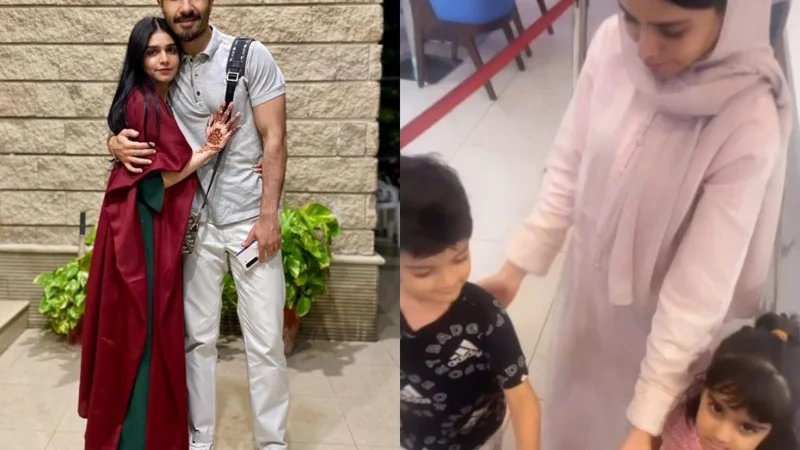 Feroze Khan faces criticism after sharing new family photos