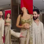 Watch: Shahid Kapoor and Mira Rajput showcase couple goals with their playful BTS bunter