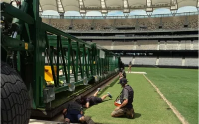 Perth Stadium's Drop-In Pitch Ready for Pakistan-Australia Series