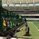 Perth Stadium's Drop-In Pitch Ready for Pakistan-Australia Series