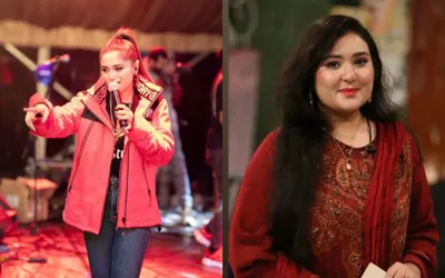 Aima Baig responds to Sara Raza's auto-tune song claim with a singing video