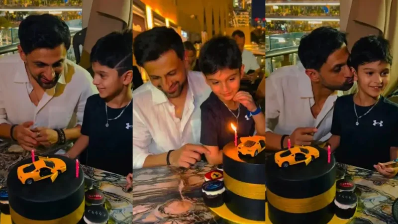 Shoaib Malik’s birthday wish for son draws criticism