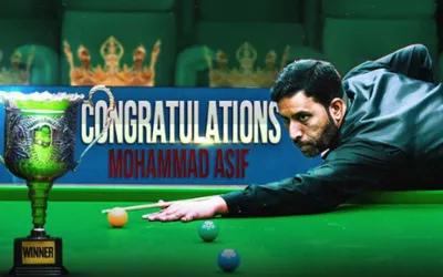PM felicitates Pakistani cueist on winning World Snooker Championship