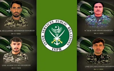 4 martyred personnel of security forces laid to rest with full military honors