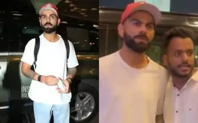 Virat Kohli's video protecting his kids from Paparazzi at airport goes viral