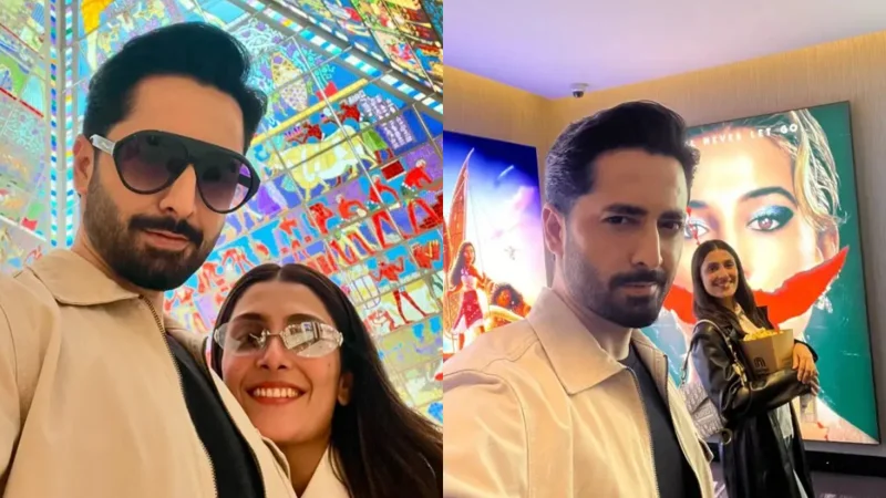 Ayeza Khan and Danish Taimoor enjoy romantic movie date in Dubai