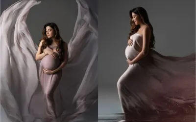Aymen Saleem shares the good news with gorgeous pregnancy shoot