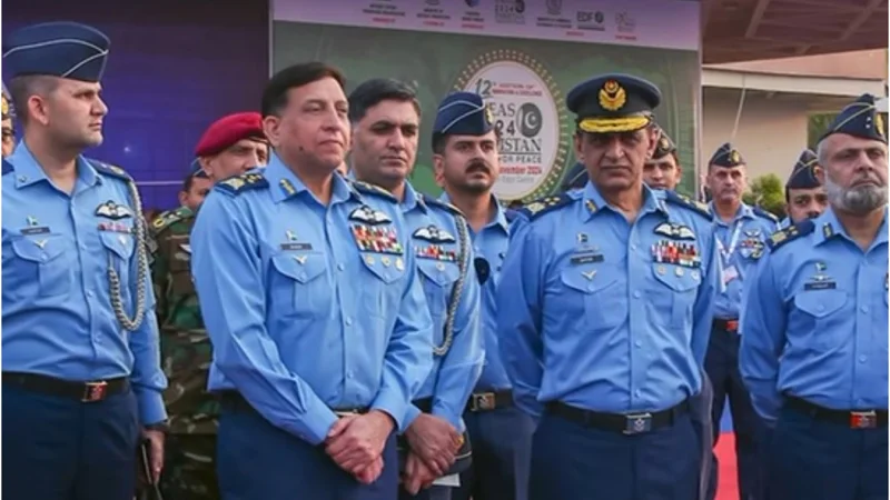 Air Chief Zaheer Ahmed visits 12th edition of IDEAS-2024