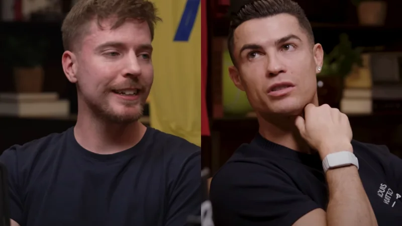 Cristiano Ronaldo, MrBeast’s collab falls short of “internet-breaking” expectations