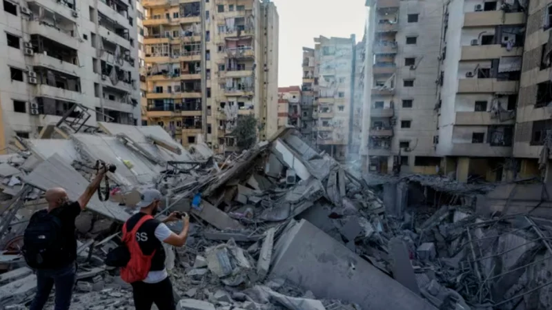 Lebanon reports 11 killed, 63 hurt in Israeli attack on Beirut