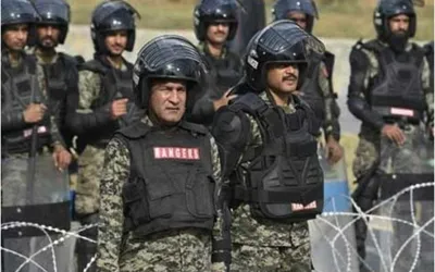 4 Rangers personnel martyred as miscreants rammed vehicle into them