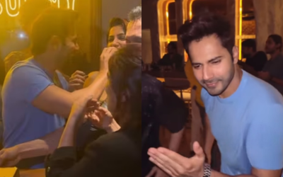 Varun Dhawan shakes his leg at 'Citadel: Honey Bunny' success party