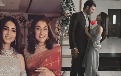 Ushna Shah shares heartwarming pictures from a family wedding