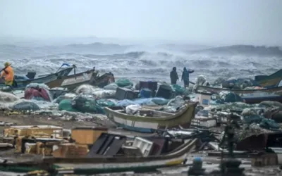 Three dead as Cyclone Fengal strikes South India