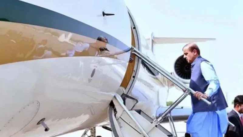 PM Shehbaz leaves for Saudi Arabia to attend 'One Water Summit'