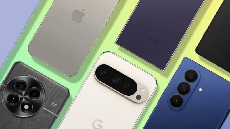 Popular smartphones