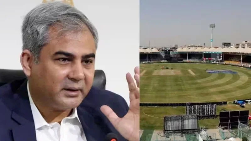 Naqvi urges quality and speed in National Stadium upgrades