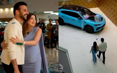 Aymen Saleem unique baby gender reveal video goes viral