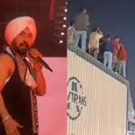 Diljit Dosanjh’s concert inspires fans to find unconventional viewing spots