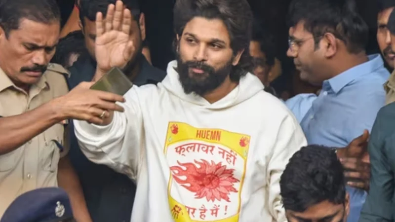 Allu Arjun issues statement after release from jail in stampede case