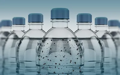 Study uncovers dangerous particles leaching from water bottles