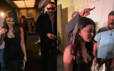 WATCH: Suhana Khan protected by Jackie Shroff after paparazzi incident