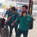 Pakistan Cricket Team arrives in Cape Town for ODI Series against South Africa