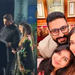 Abhishek Bachchan protects Aishwarya Rai as they arrive for Aaradhya’s special day