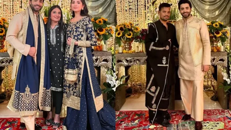 Sheheryar Munawar and Maheen Siddiqui host stunning Qawwali night as Pre-Wedding event