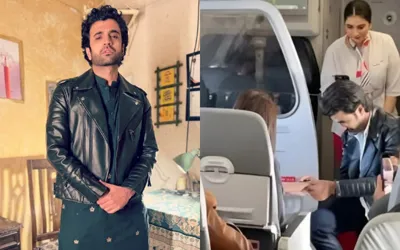 Umer Aalam proposes to girlfriend mid-flight, video goes viral