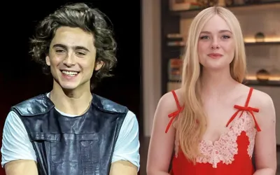 Timothée Chalamet, Elle Fanning recreate viral interview moment with hilarious twist