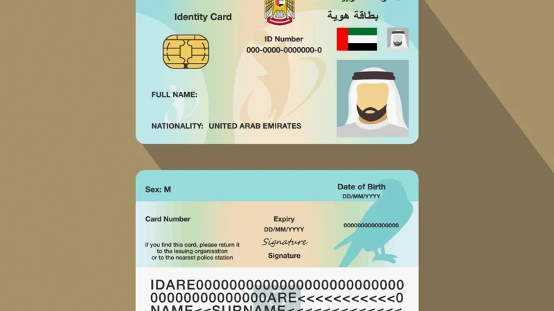 Emirates ID latest fee for Pakistani, Bangladeshi citizens – September 2024