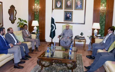 MQM-P delegation meets with President Asif Zardari