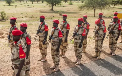 Russian troops deployed to an airbase in Niger