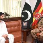 Boxer Amir Khan, martial arts champion Shahzaib Rind meet COAS