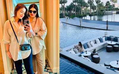 Shagufta Ejaz enjoys Luxurious stay at Atlantis The Palm, Dubai