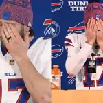 Josh Allen breaks down after Bills’ heartbreaking overtime oss