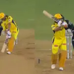 WATCH: MS Dhoni plays iconic helicopter shot against Rashid Khan