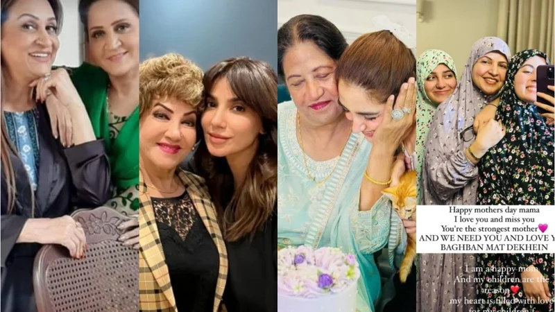 Pakistani Celebrities heartfelt wishes on Mother’s Day
